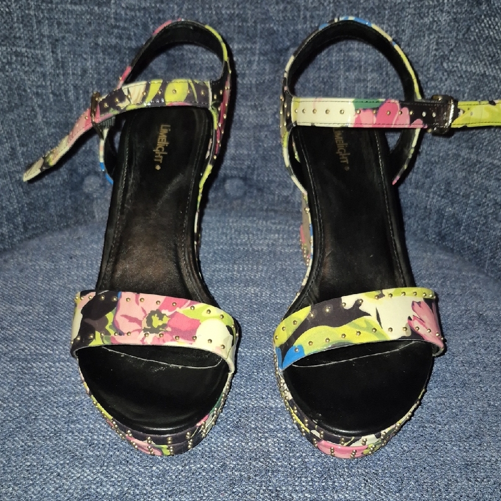 Limelight Black and Pink Heels Elegant Design